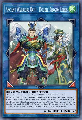 Card: Ancient Warriors Oath - Double Dragon Lords
