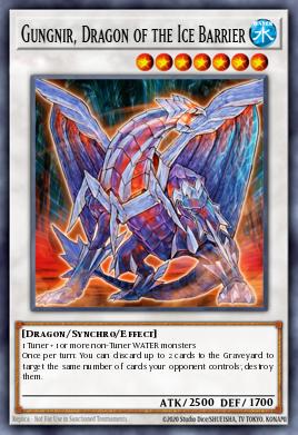 Card: Gungnir, Dragon of the Ice Barrier