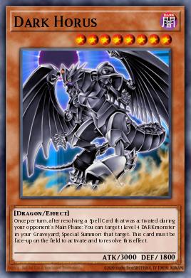 Horus the Black Flame Dragon LV8 – cardcluster
