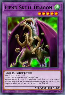 Card: Fiend Skull Dragon