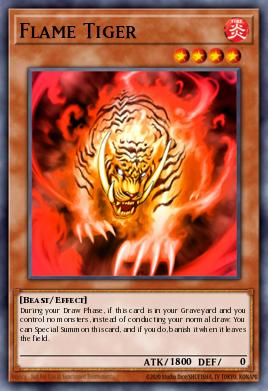 Card: Flame Tiger