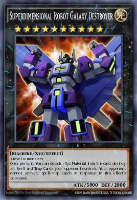 Card: Superdimensional Robot Galaxy Destroyer