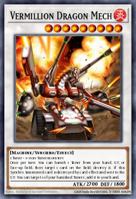 Card: Vermillion Dragon Mech