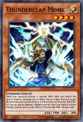 Card: Thunderclap Monk