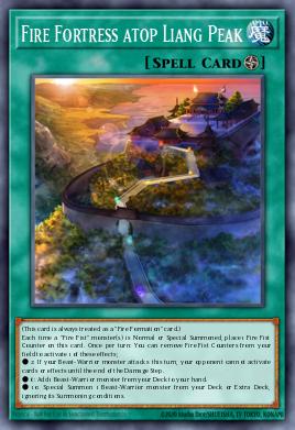 Card: Fire Fortress atop Liang Peak