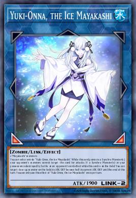 Card: Yuki-Onna, the Ice Mayakashi