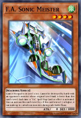 Card: F.A. Sonic Meister