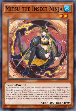 Card: Mitsu the Insect Ninja