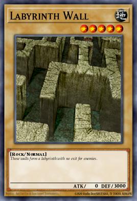 Card: Labyrinth Wall