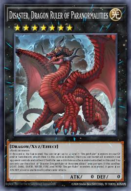 Card: Disaster, Dragon Ruler of Paranormalities