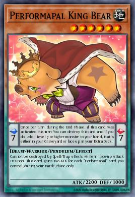 Card: Performapal King Bear