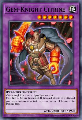 Card: Gem-Knight Citrine
