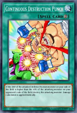 Card: Continuous Destruction Punch