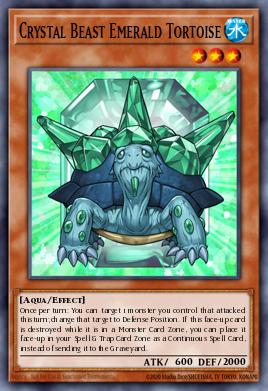 Card: Crystal Beast Emerald Tortoise