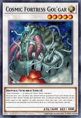 Card: Cosmic Fortress Gol'gar