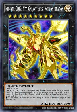 Card: Number C107: Neo Galaxy-Eyes Tachyon Dragon