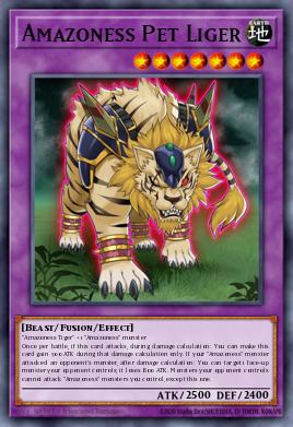 Card: Amazoness Pet Liger