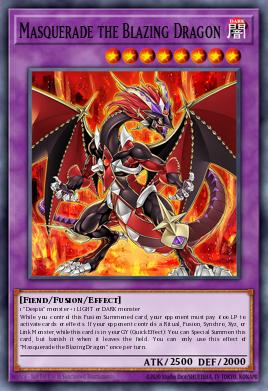 Card: Masquerade the Blazing Dragon
