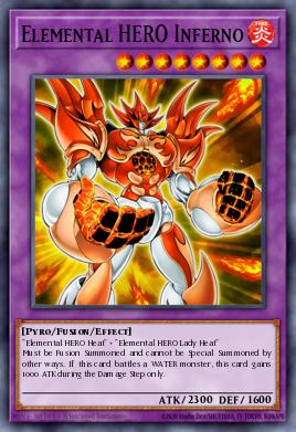 Card: Elemental HERO Inferno