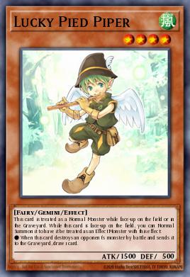 Card: Lucky Pied Piper