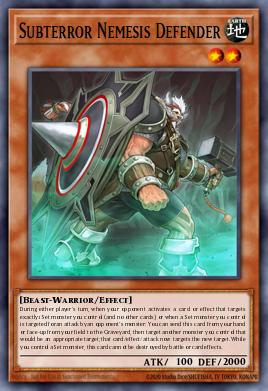 Card: Subterror Nemesis Defender
