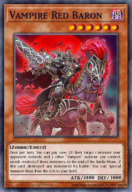 Card: Vampire Red Baron