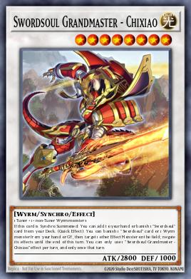 Card: Swordsoul Grandmaster - Chixiao