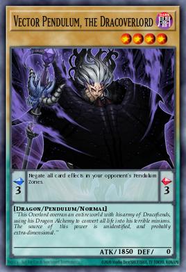 Card: Vector Pendulum, the Dracoverlord