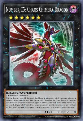 Card: Number C5: Chaos Chimera Dragon
