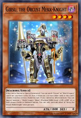 Card: Girsu, the Orcust Mekk-Knight