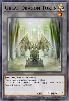 Card: Great Dragon Token