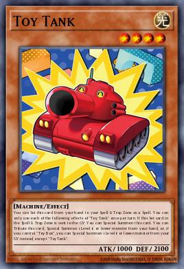 Card: Toy Tank