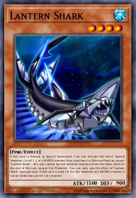 Card: Lantern Shark