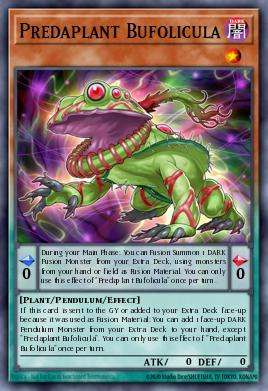 Card: Predaplant Bufolicula