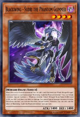 Card: Blackwing - Sudri the Phantom Glimmer