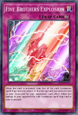 Card: Five Brothers Explosion
