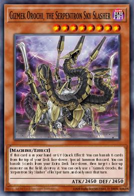 Card: Gizmek Orochi, the Serpentron Sky Slasher