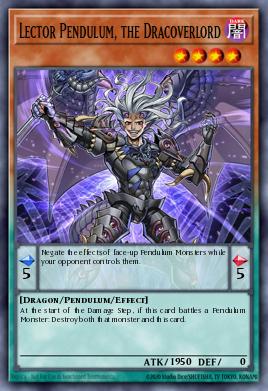 Card: Lector Pendulum, the Dracoverlord