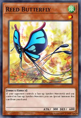 Card: Reed Butterfly