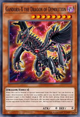 Card: Gandora-X the Dragon of Demolition