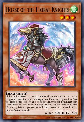 Card: Horse of the Floral Knights