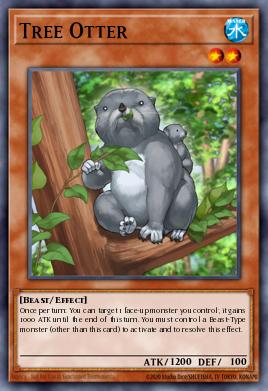 Card: Tree Otter
