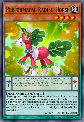 Card: Performapal Radish Horse
