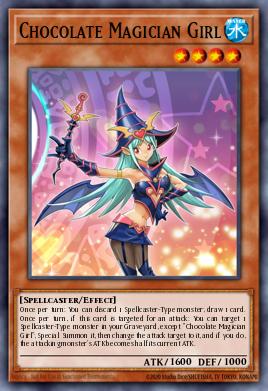 Card: Chocolate Magician Girl