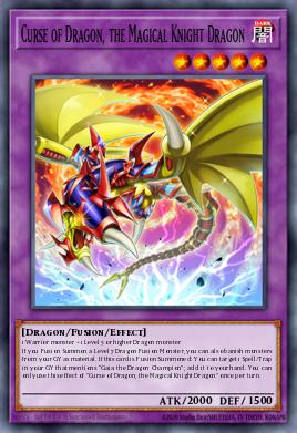 Card: Curse of Dragon, the Magical Knight Dragon