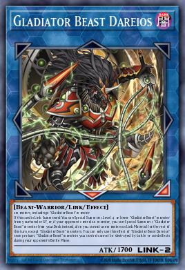 Card: Gladiator Beast Dareios