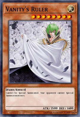 Card: Vanity's Ruler