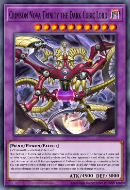Card: Crimson Nova Trinity the Dark Cubic Lord