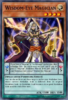 Card: Wisdom-Eye Magician