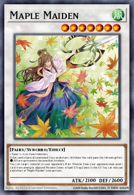 Card: Maple Maiden